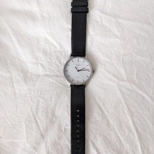 Timex Fairfield 41mm Black Leather Strap Watch